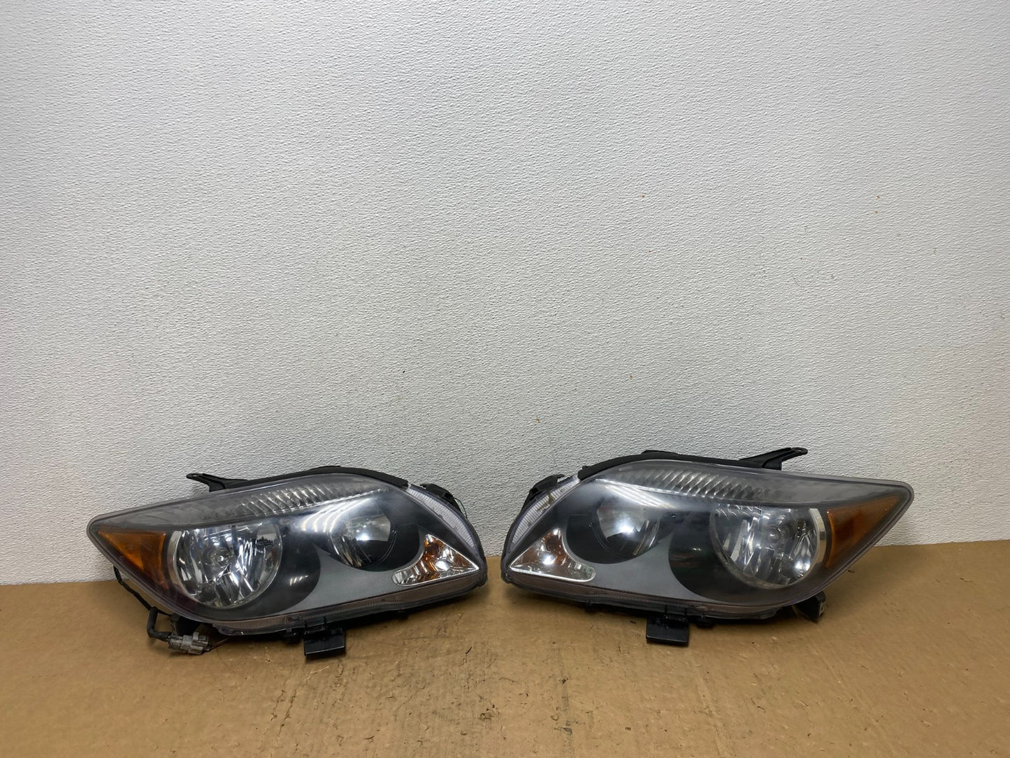 2005 2006 2007 Scion Tc Left+Right Side Halogen Headlights AD0513 DW0