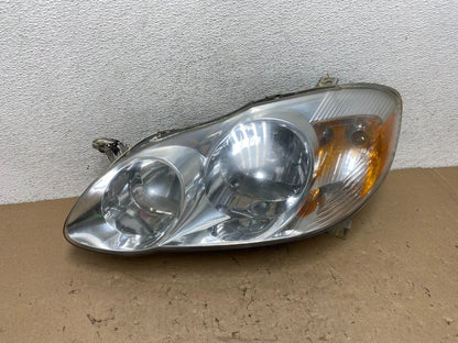 2003 to 2004 Toyota Corolla Left Driver LH side Headlight AG4409 DW0