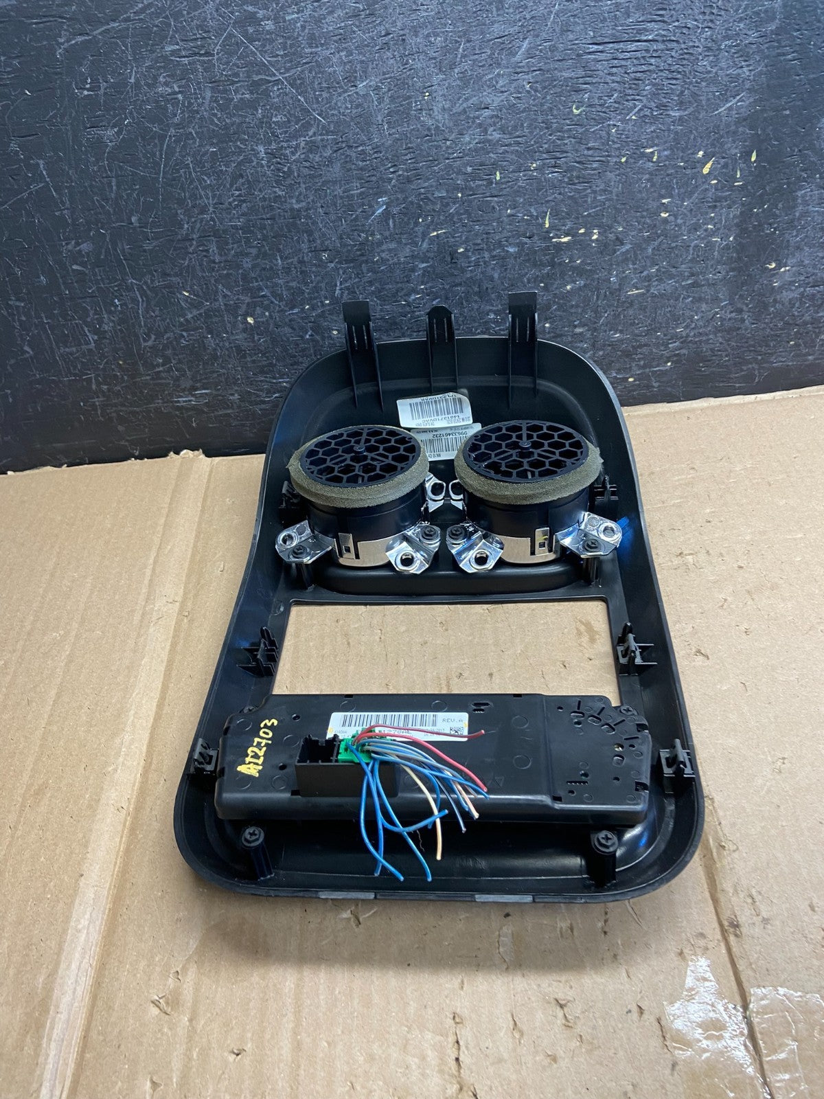 2011 to 2017 Jeep Compass Dash Climate Temperature Control Radio Bezel AI2703 DG3