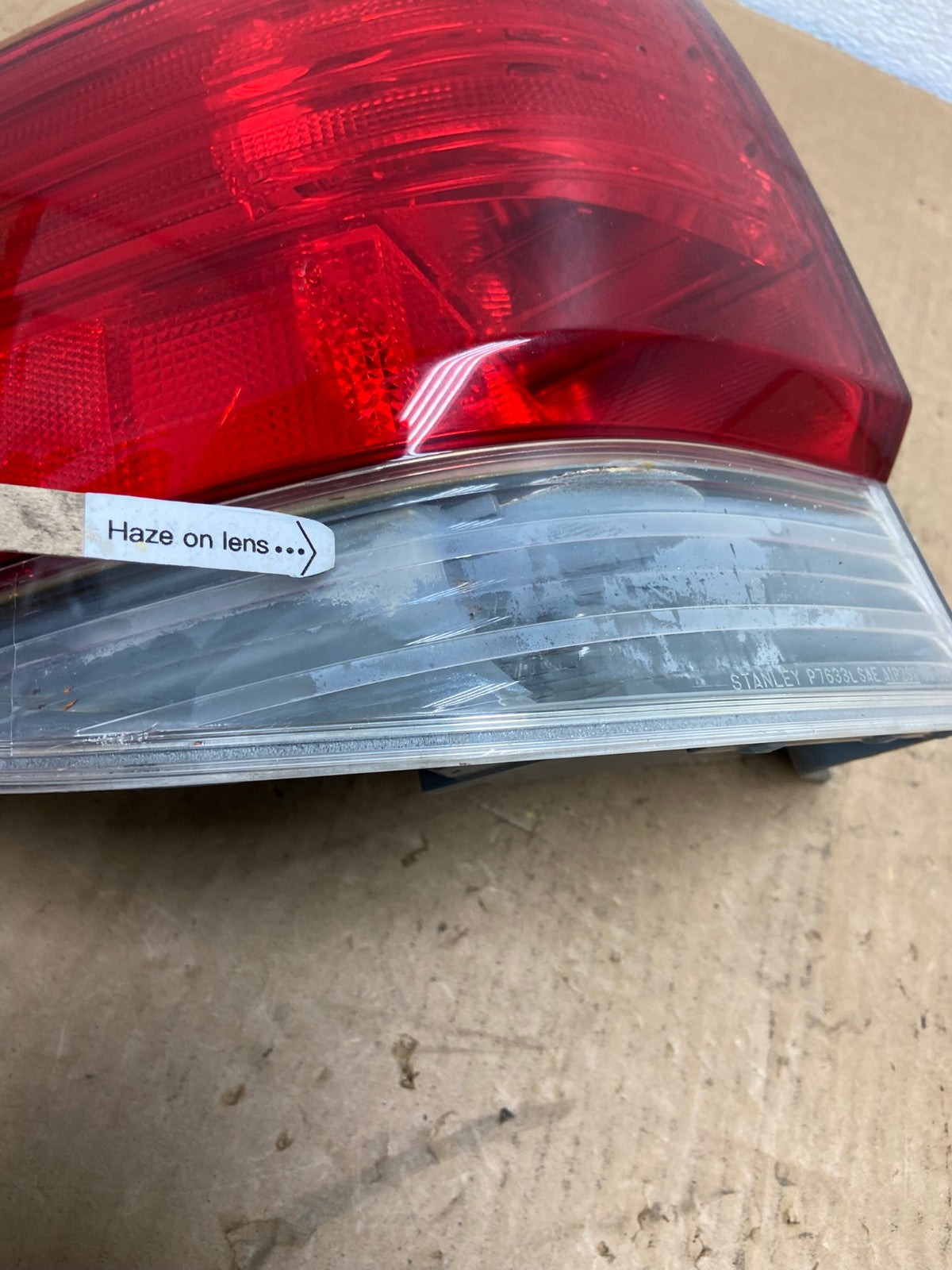 2008 2009 2010 Honda Odyssey Left Driver LH Side Tail Light AD1306 LK4