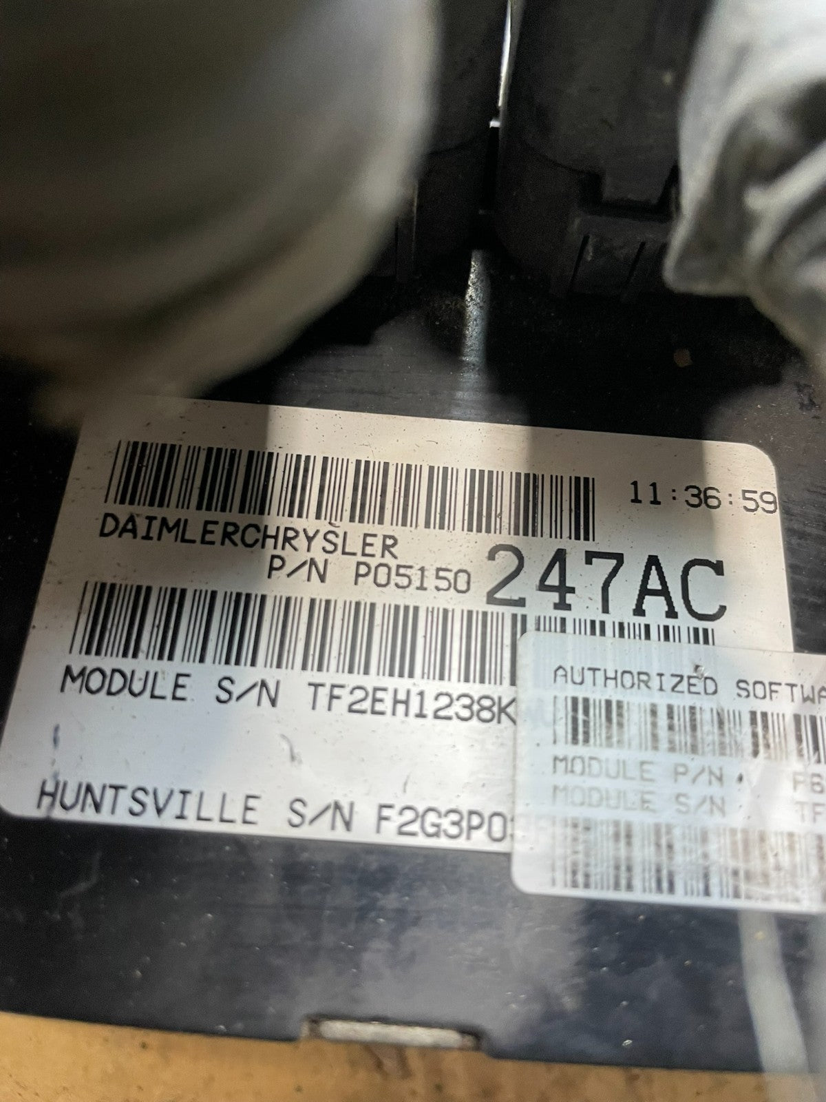 2008 2009 Caravan Town & Country 3.3L Engine Control ECM p68044554ab R9303 DG3