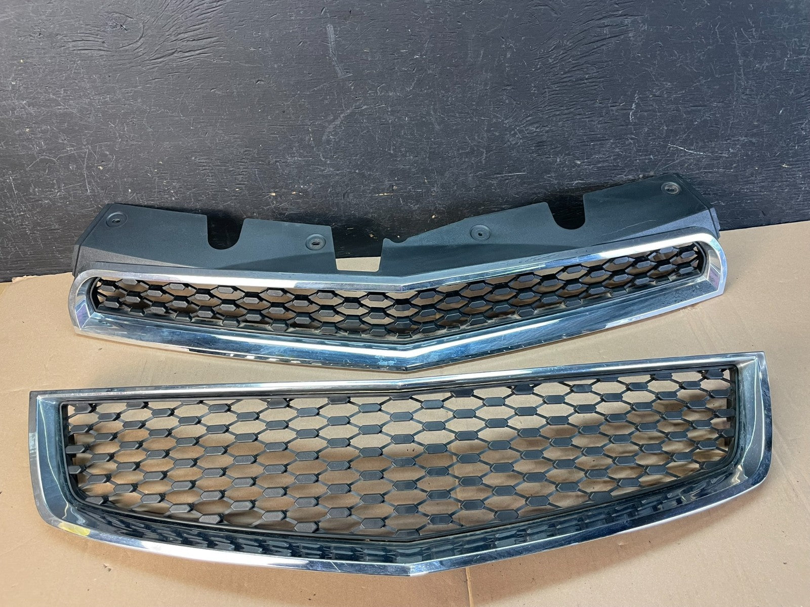 2010-2013 Chevrolet Equinox Upper Lower Set Front Chrome Grill Grille AD8346 DG0