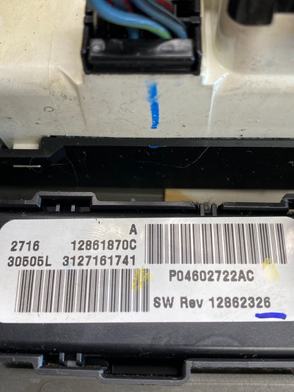 2007 to 2009 Dodge Caliber Dash Radio Center Bezel Climate Dash AG0077 DG7
