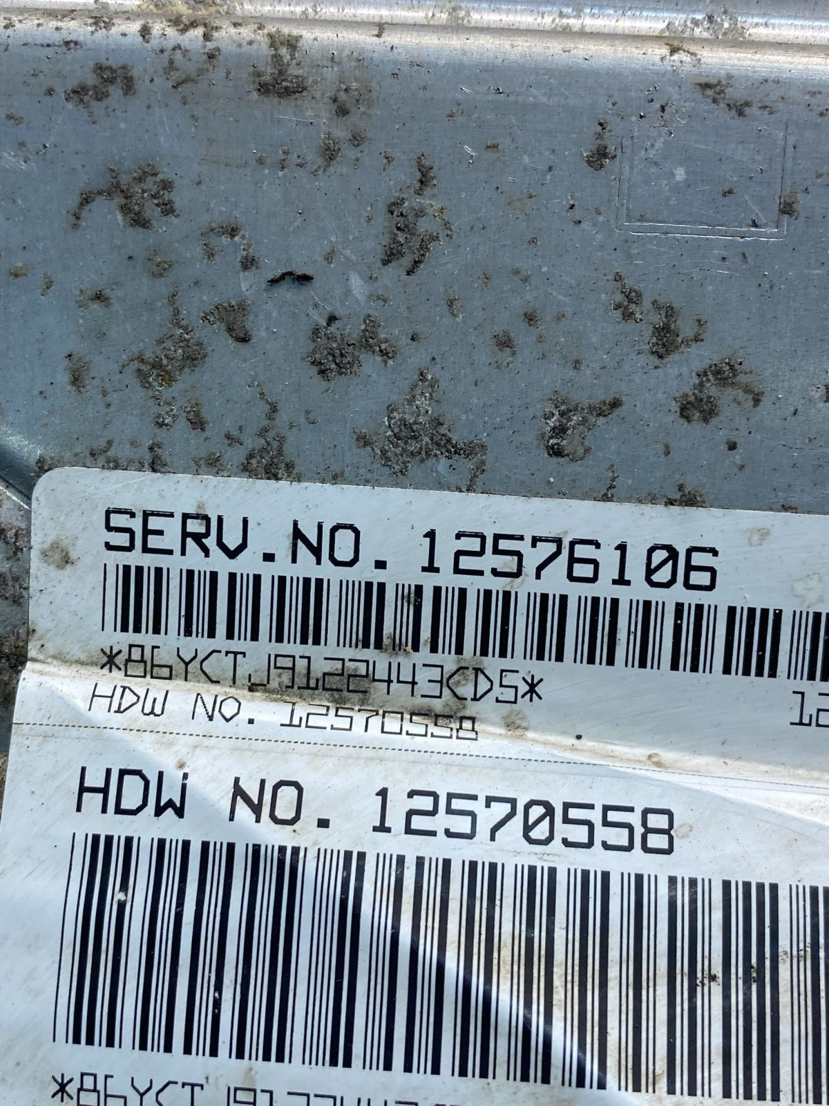 2003 Chevrolet Astro Ecu Engine Control Module Unit Ecm 12576106 AI9829 DW2