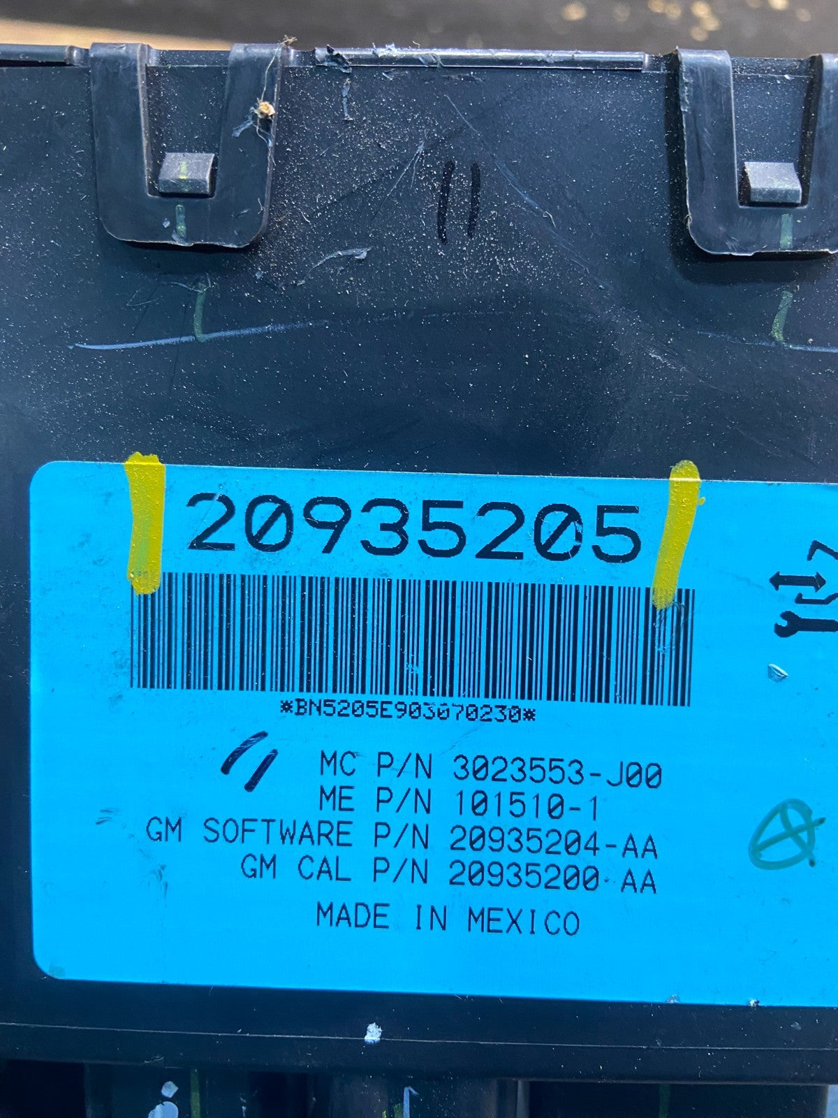 2009-2012 GMC Acadia Power Motor Liftgate Tailgate Control Module y3776 DG6