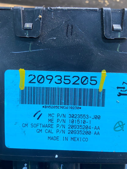 2009-2012 GMC Acadia Power Motor Liftgate Tailgate Control Module y3776 DG6
