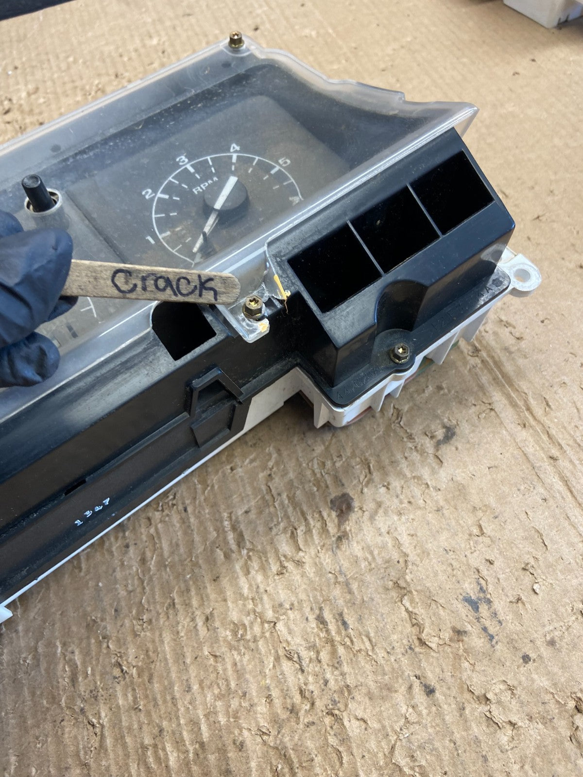 1992 to 1997 Ford F250 F350 Speedometer Cluster Gauge af1576 DG6