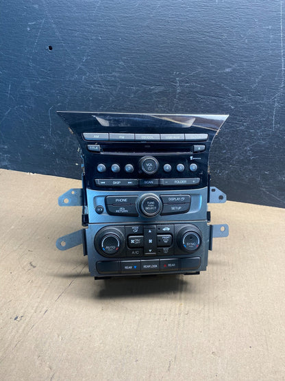 2012 to 2015 Honda Pilot AM FM CD Audio Radio Player Climate Control ae7703 DG0