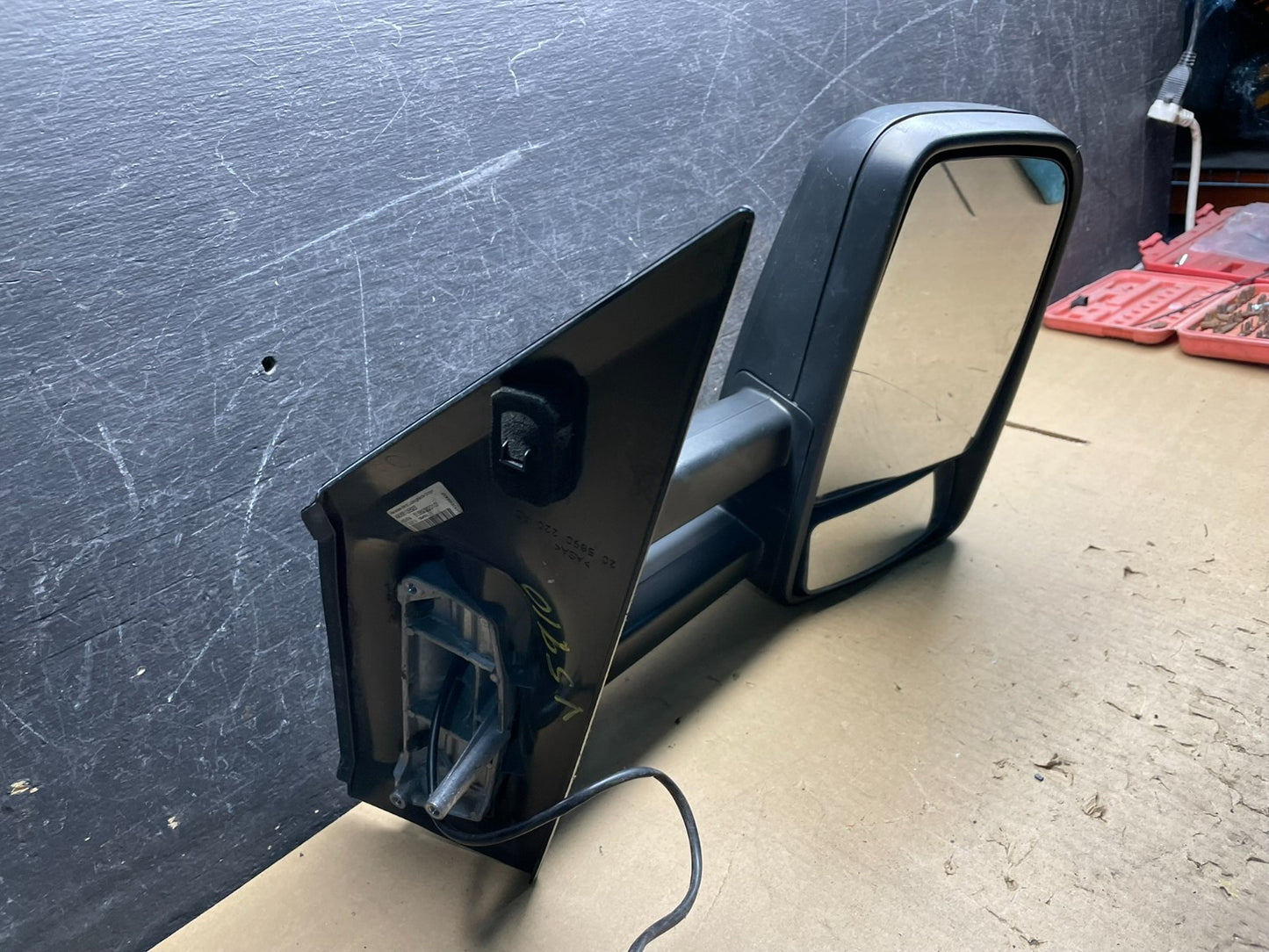 2007 to 2017 Mercedes-Benz Sprinter Right Passenger View Door Mirror OE W4387 DG11