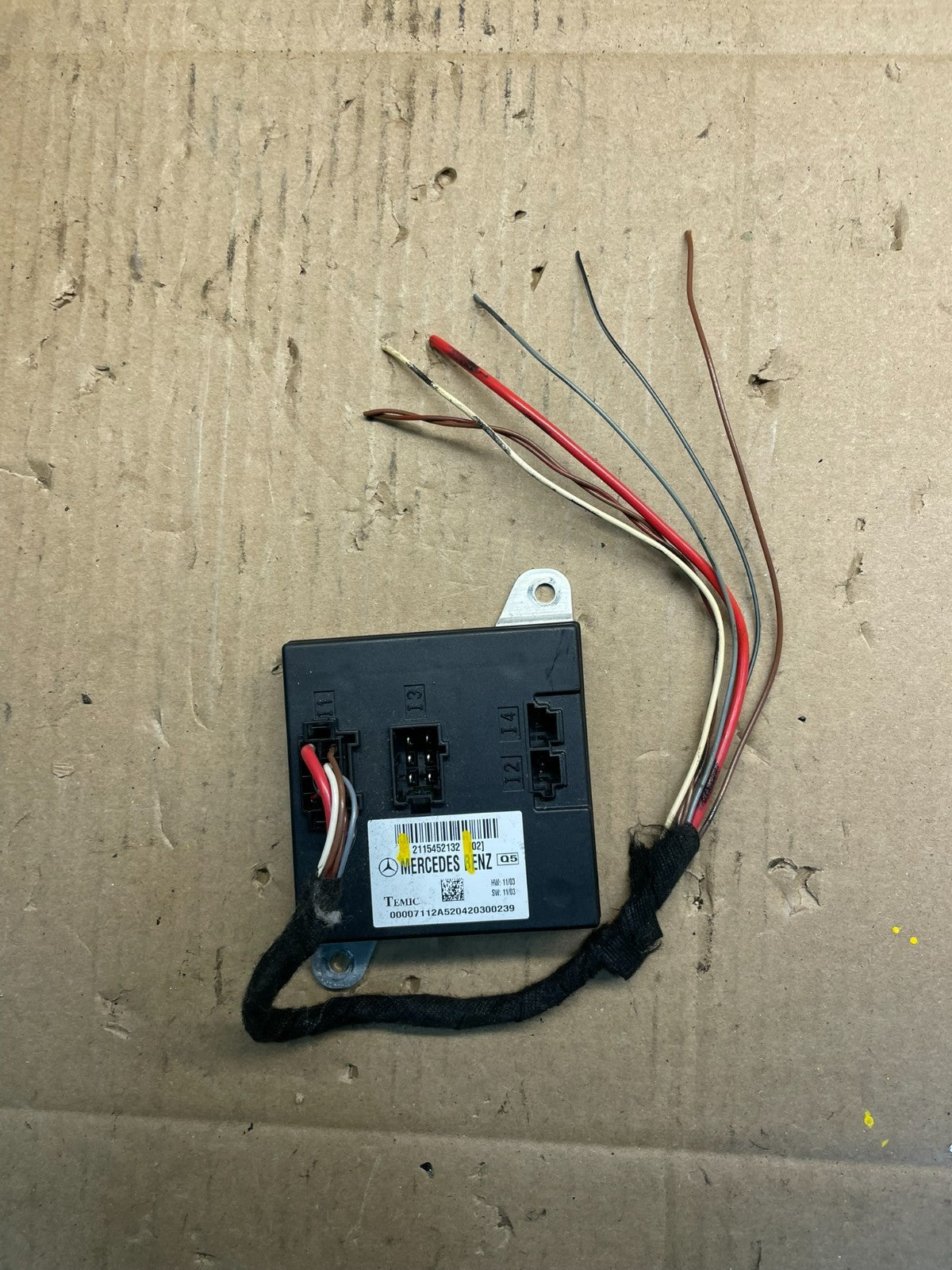 2003-2011 Mercedes W219 CLS550 E350 BCM Body Control Module Unit ECU U2116 DG0