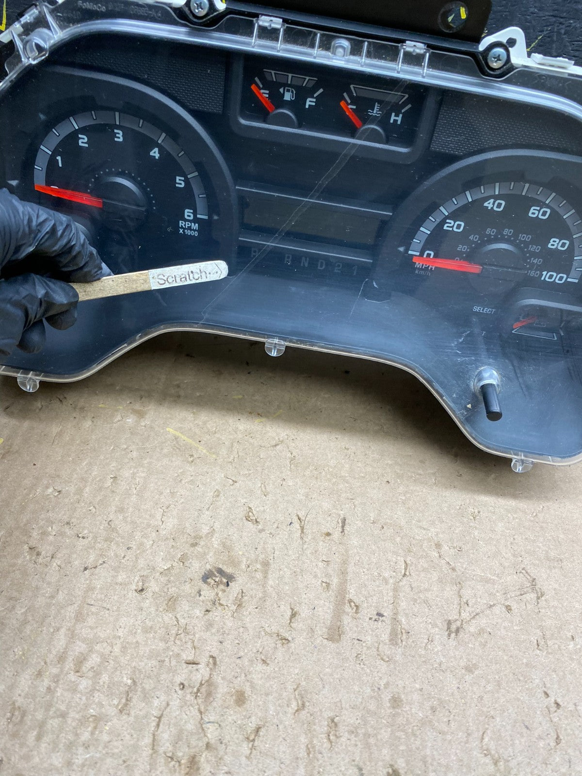 2014  Ford E150 E250  VAN Gauge Speedometer Cluster z1794 DG1