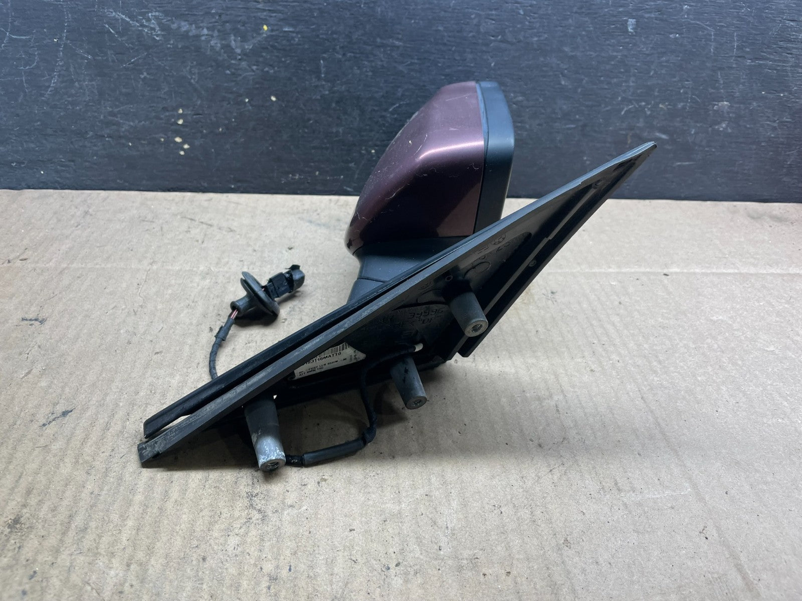 2006 - 2010 BMW 528i 530i 535i Right Passenger Door View Mirror P4566   DG3