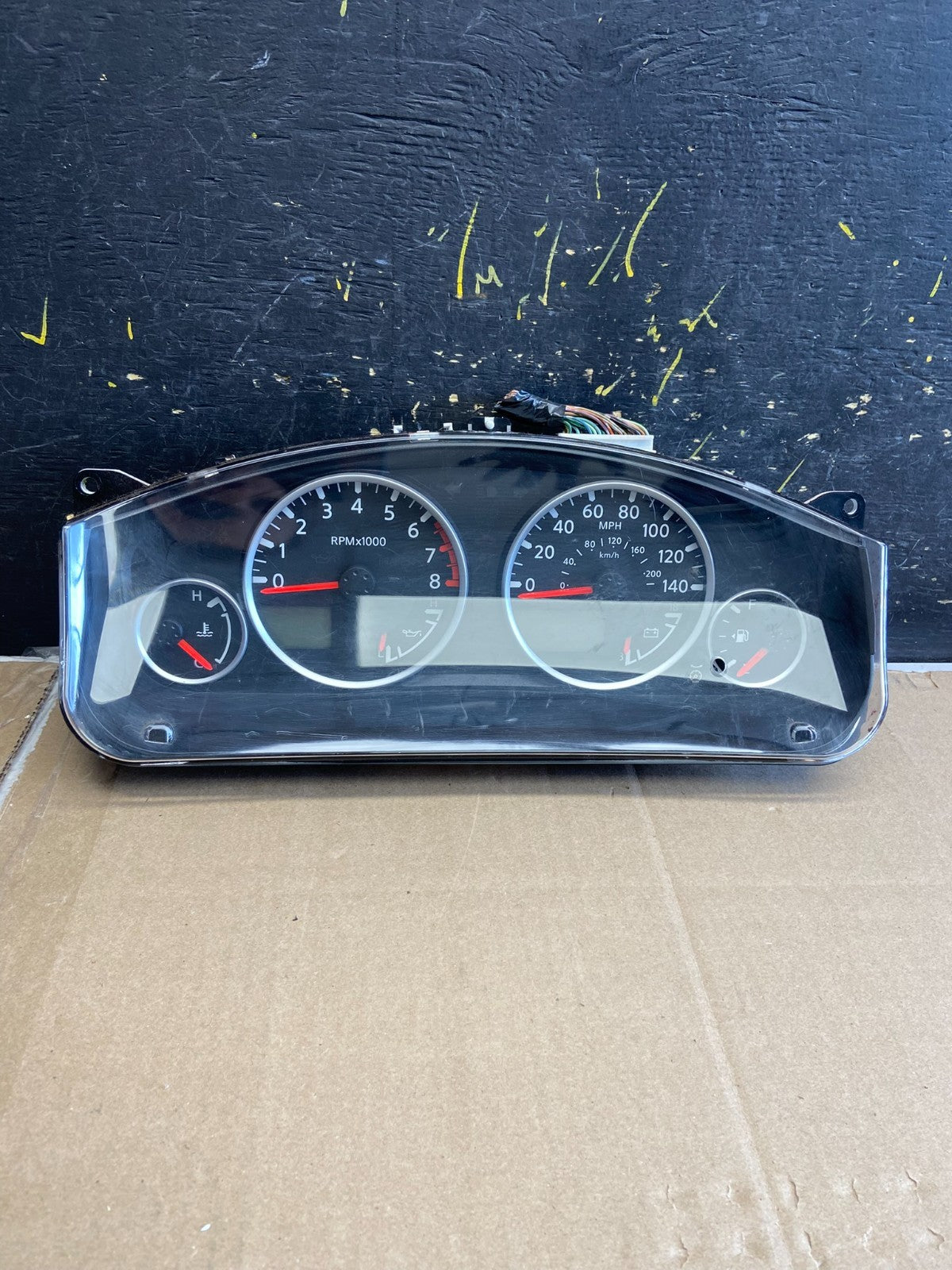 2007-2008 Nissan Pathfinder Xterra Cluster Speedometer Instrument OEM AB1816 DG0