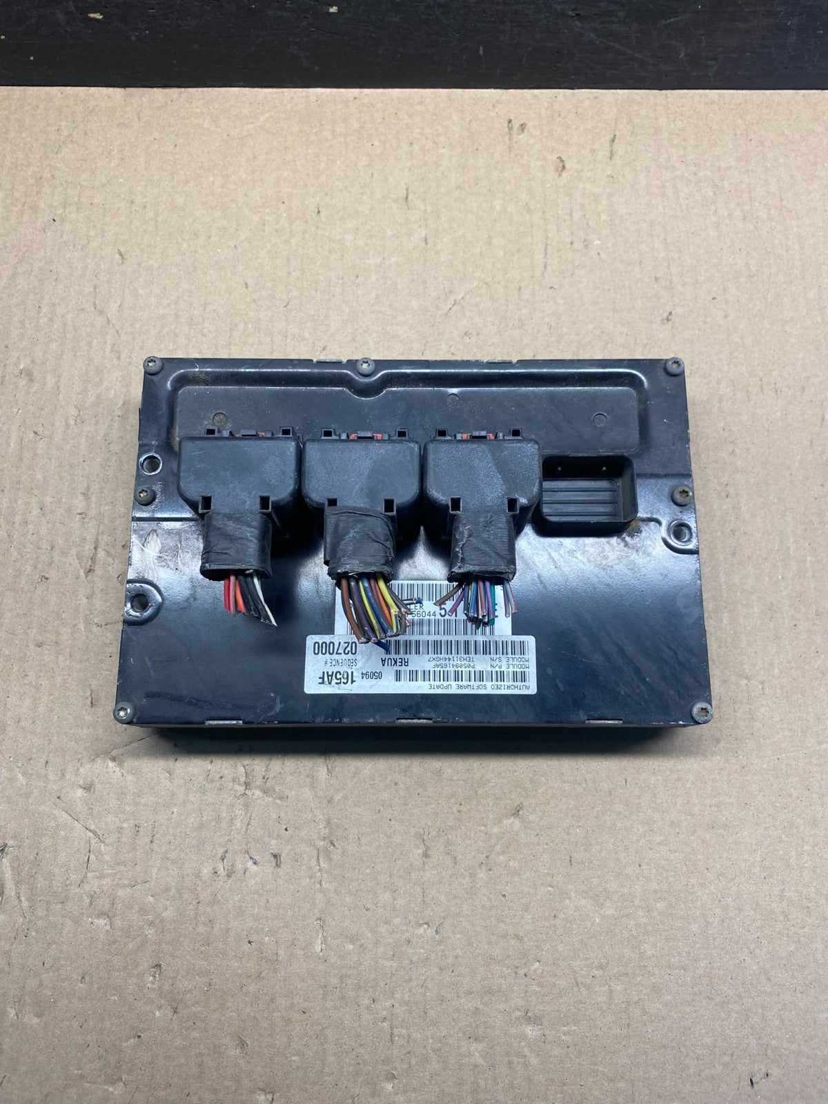 2005 2006 Jeep Grand Cherokee 3.7L ECU ECM Engine Control Module AH3317 DW0