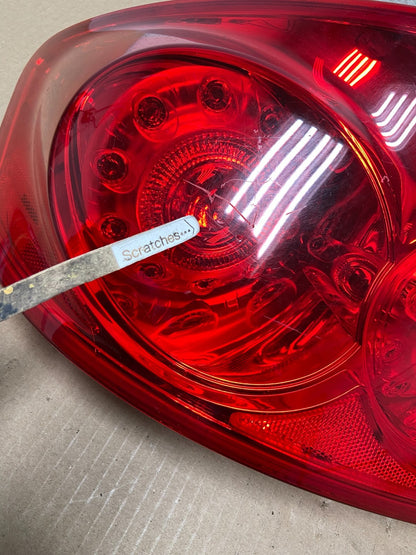 2007 to 2013 Infiniti G35 G37 Sedan Left Driver LH Side Tail Light AG5854 DW3