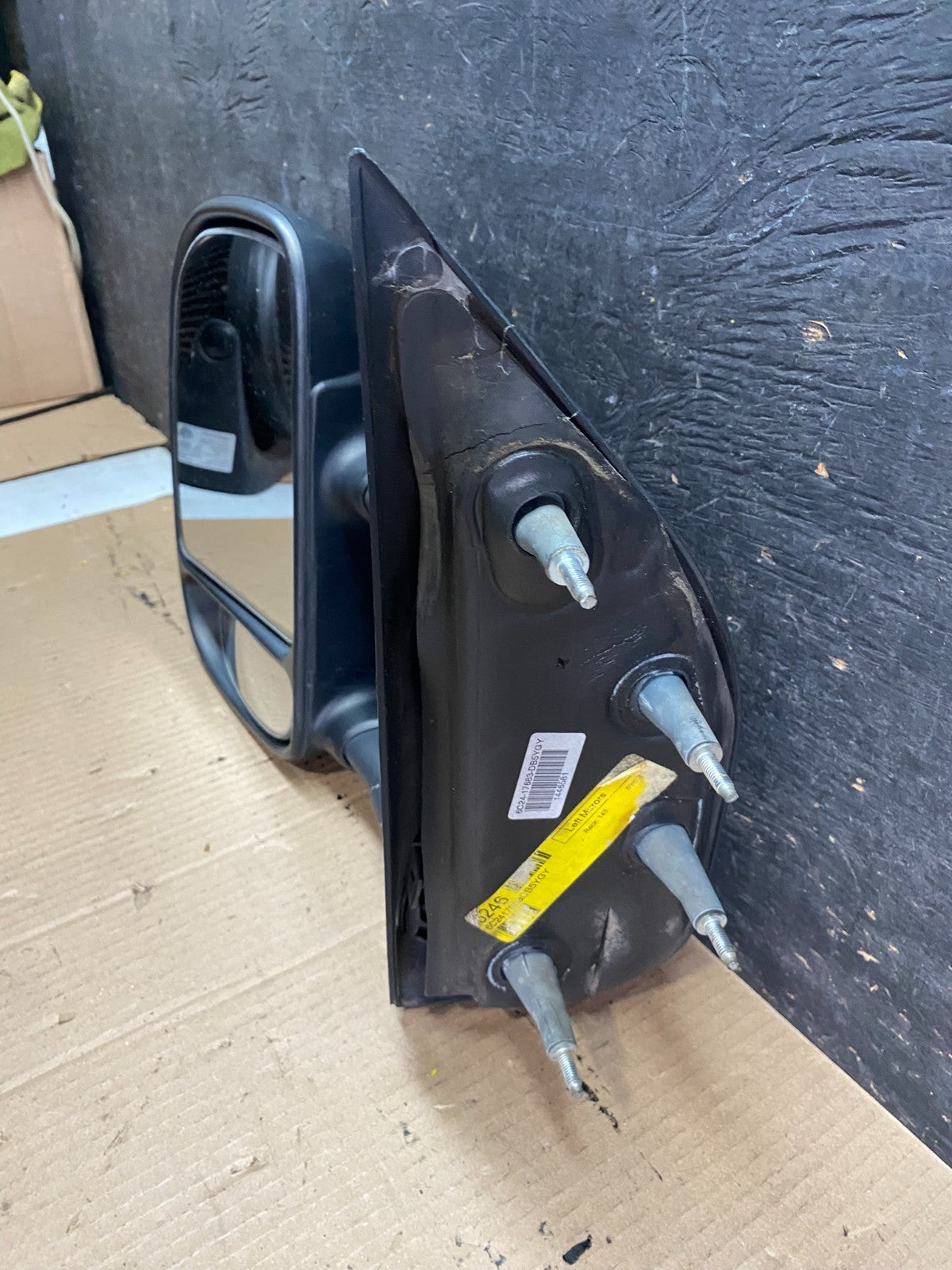 2002 to 2008 Ford E150 Van Left Driver Side Door View Two Arm Mirror Q3140 DG8
