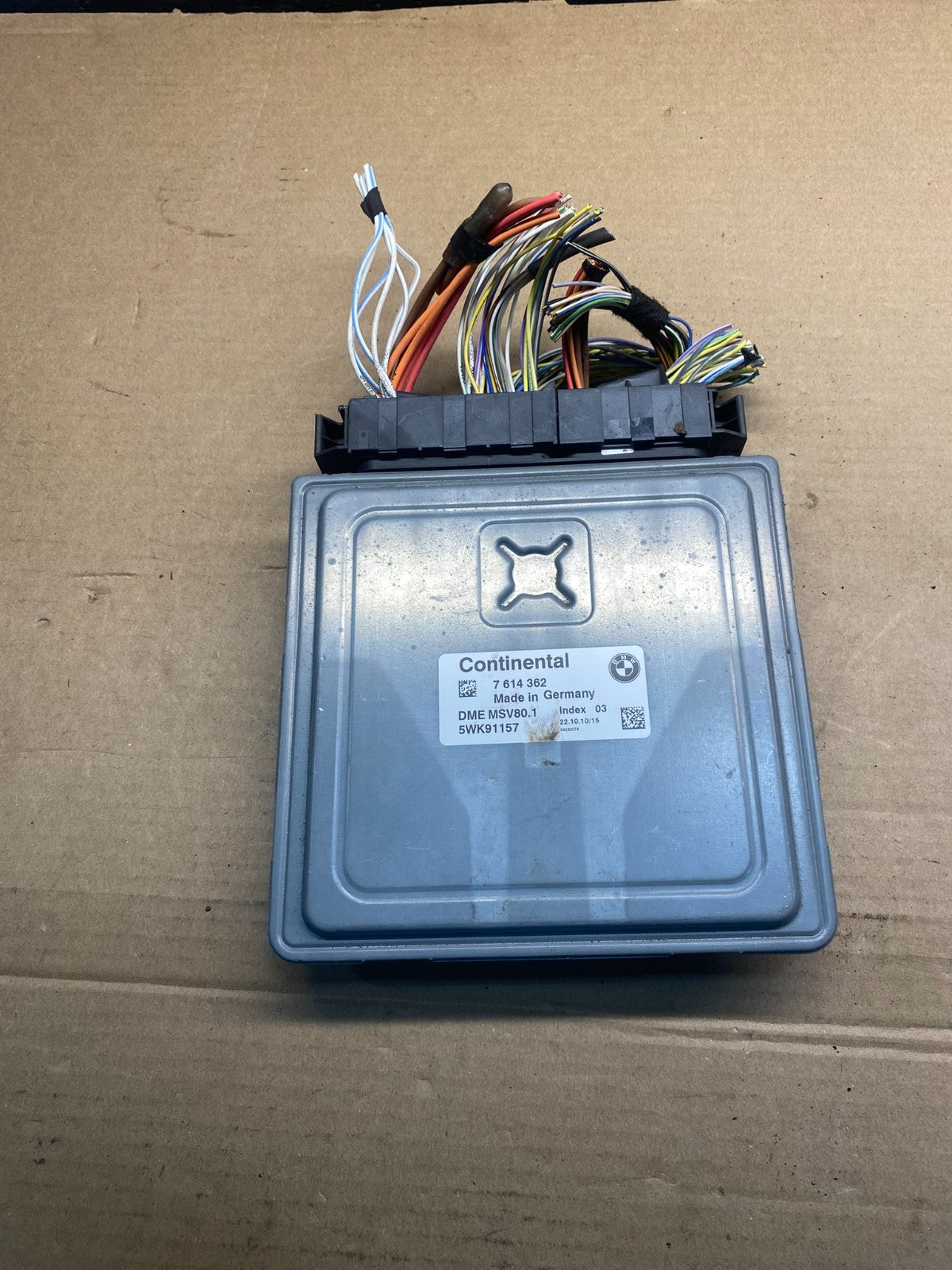 2007 - 2011 BMW 328i 528i E90 ECM ECU Engine Computer 7614362 AC4520 DG0