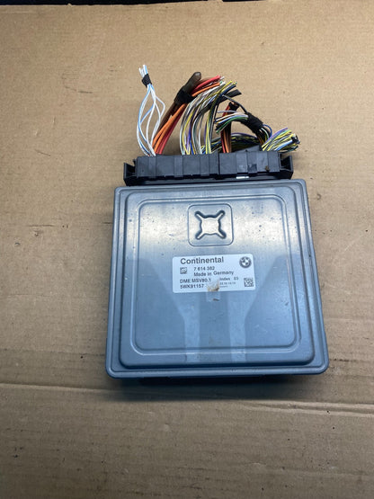 2007 - 2011 BMW 328i 528i E90 ECM ECU Engine Computer 7614362 AC4520 DG0