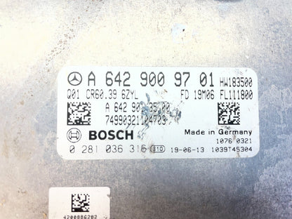 2010 to 2018 Mercedes Sprinter ECU ECM Engine Control Module Unit AC5379 DG2