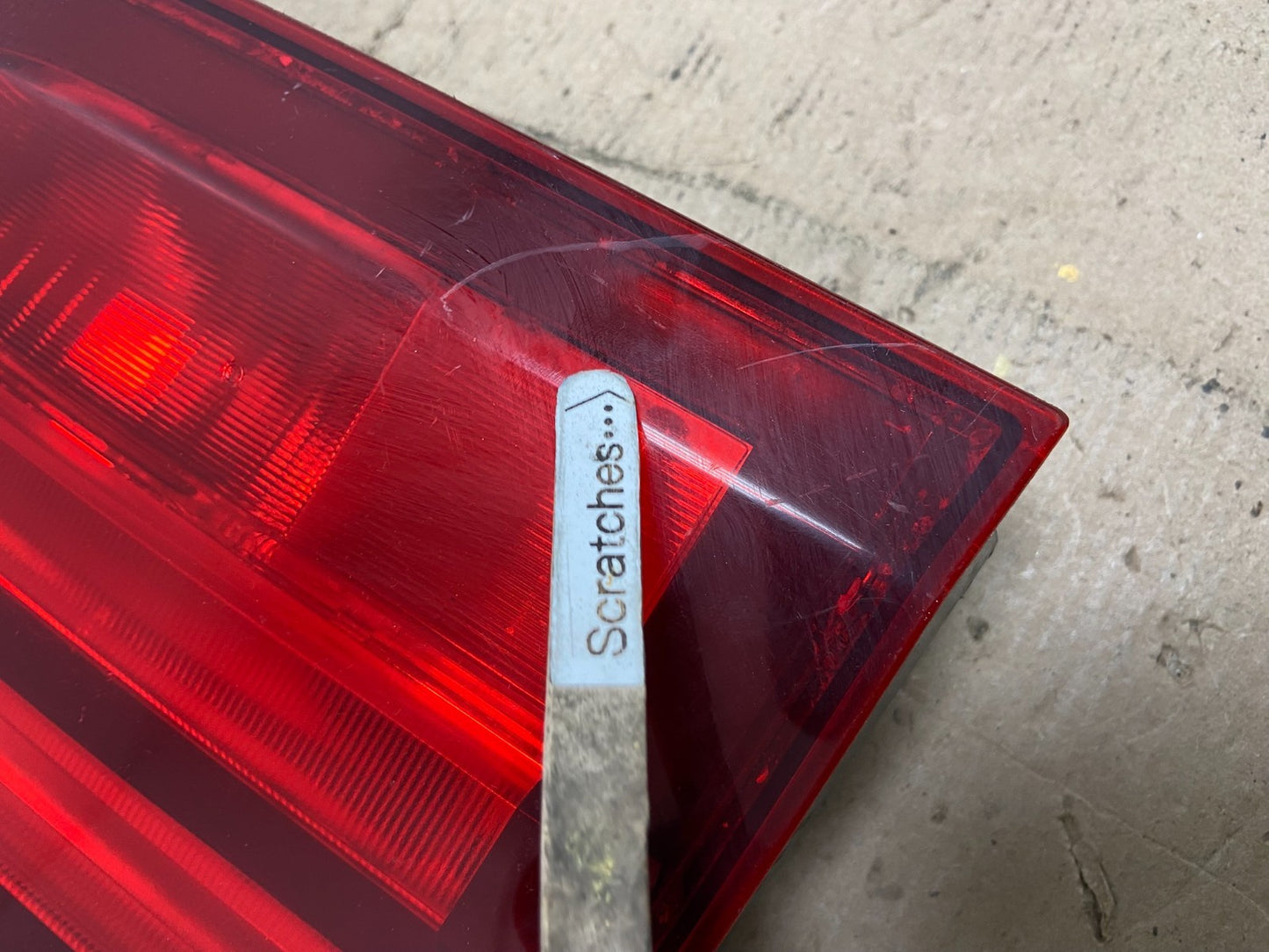 2011 2012 2013 Bmw X5 E70 Left Driver Lh Side Inner Tail Light AF5718 LK3