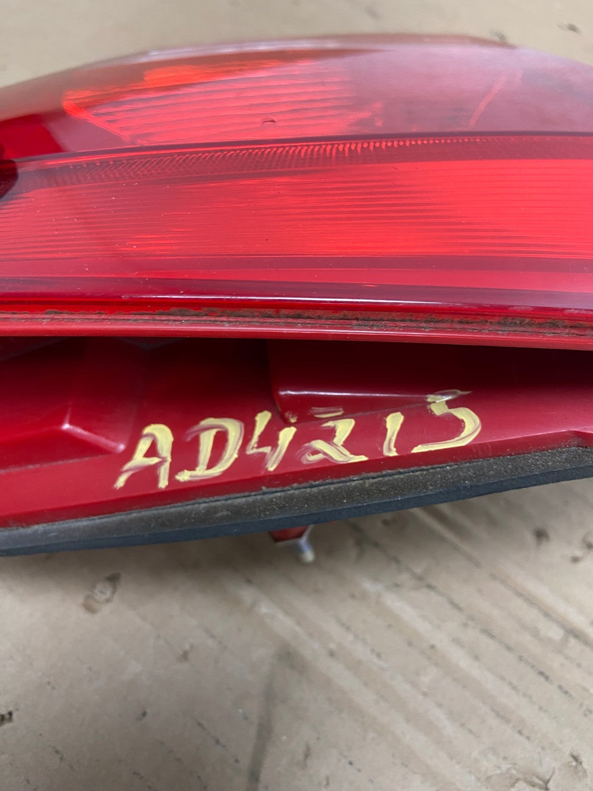 2012 to 2015 Volkswagen Passat Left Driver Lh Inner Tail light AD4215 LK6