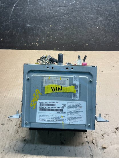 2010 2011 2012 Ford Fusion Radio Cd Receiver Mechanism 9e5t19c156db t7362 DG5