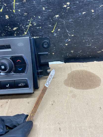 2012 to 2015 Jaguar XF Audio and Climate Control Panel OEM ab1951 DG3