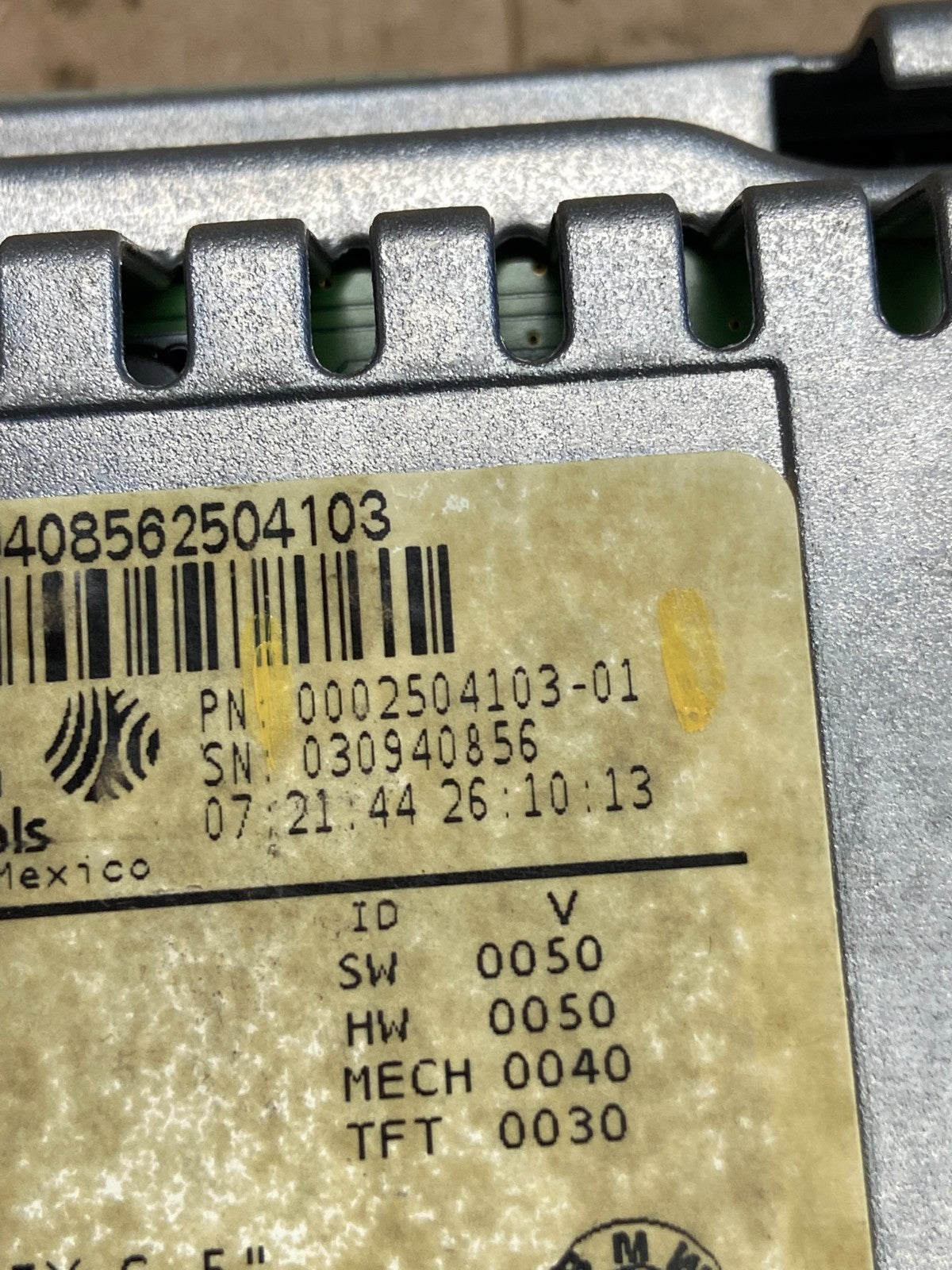 2013 - 2014 BMW X3 Navigation Radio Information Display Screen af2034 DG4
