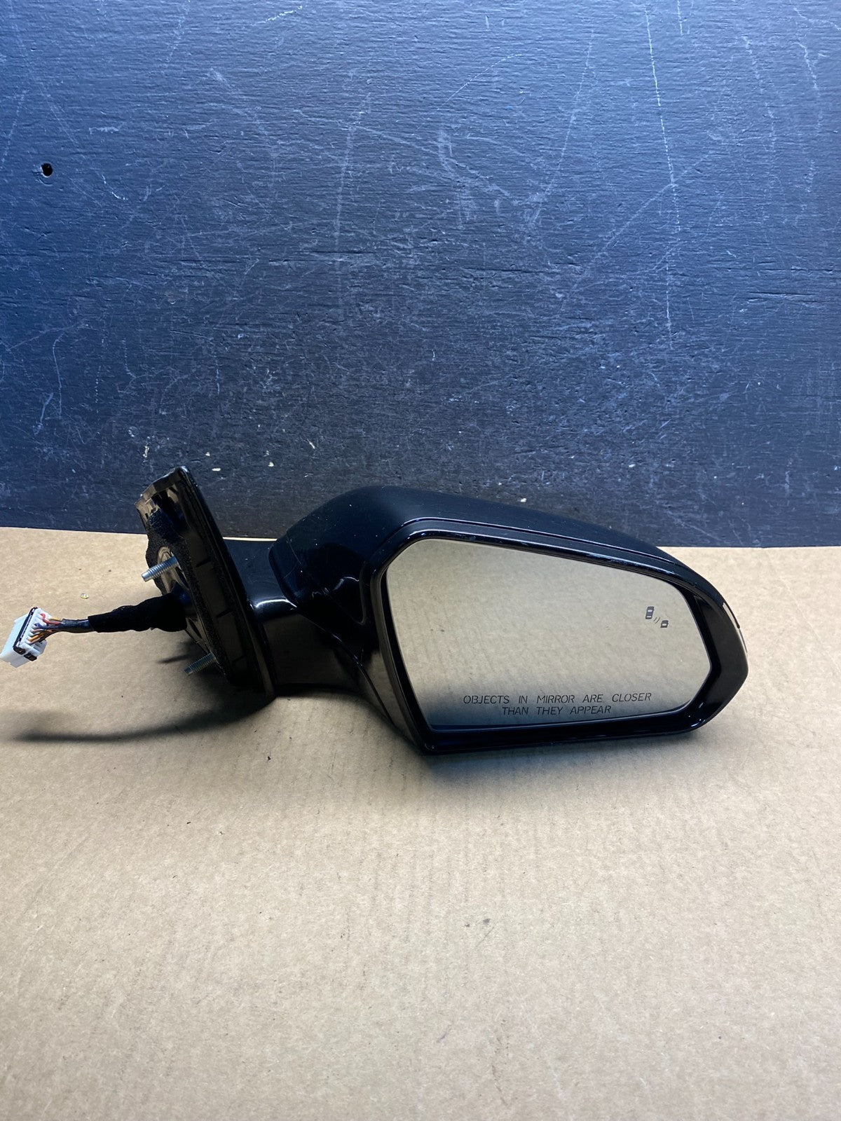 2015 - 2017 Hyundai Sonata Right Passenger Door Mirror Blind Spot AG7187 DW9