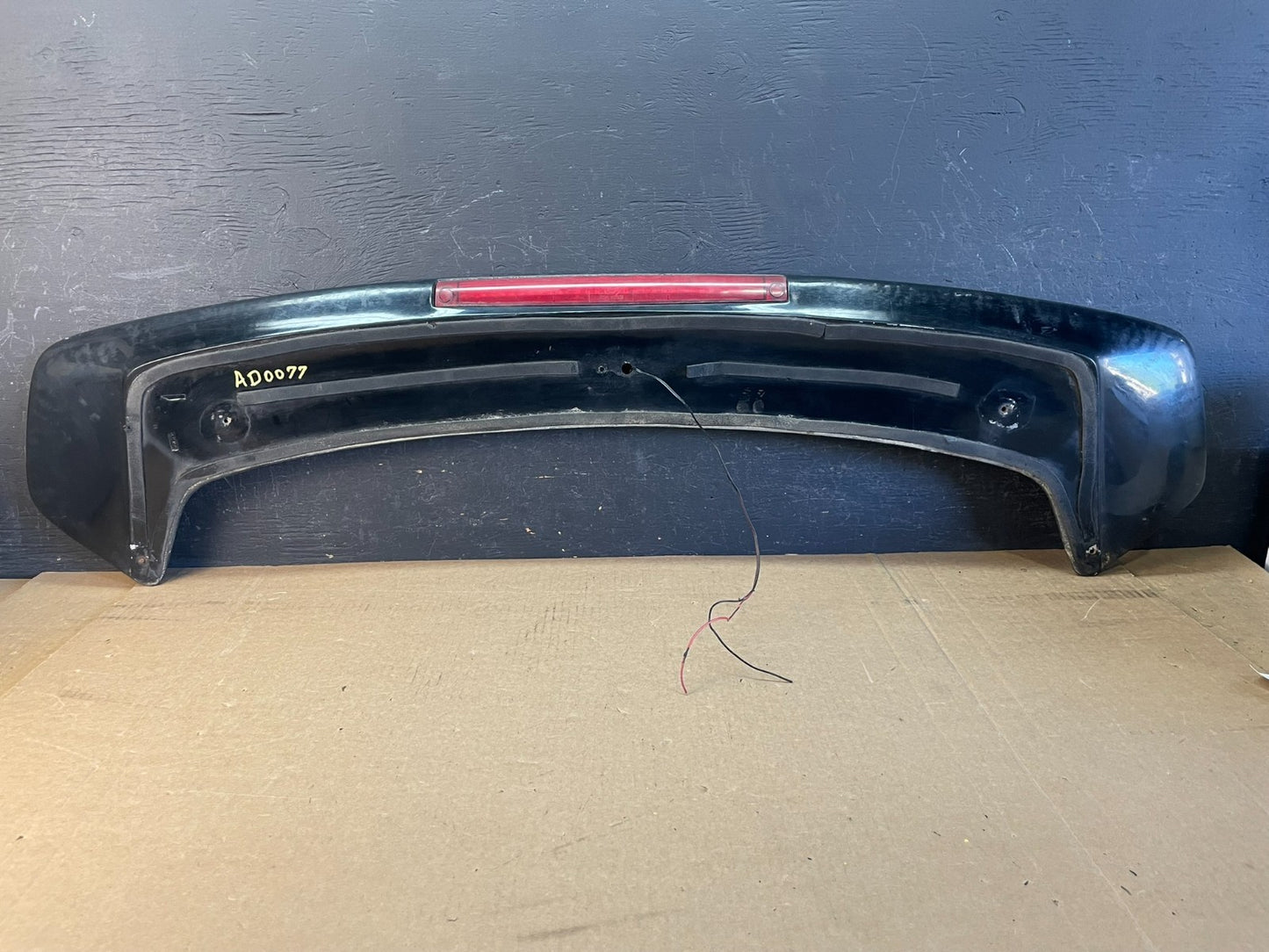 2003-2005 Infiniti G35 Coupe Rear Trunk LID Deck Spoiler Trim Wing AD0075