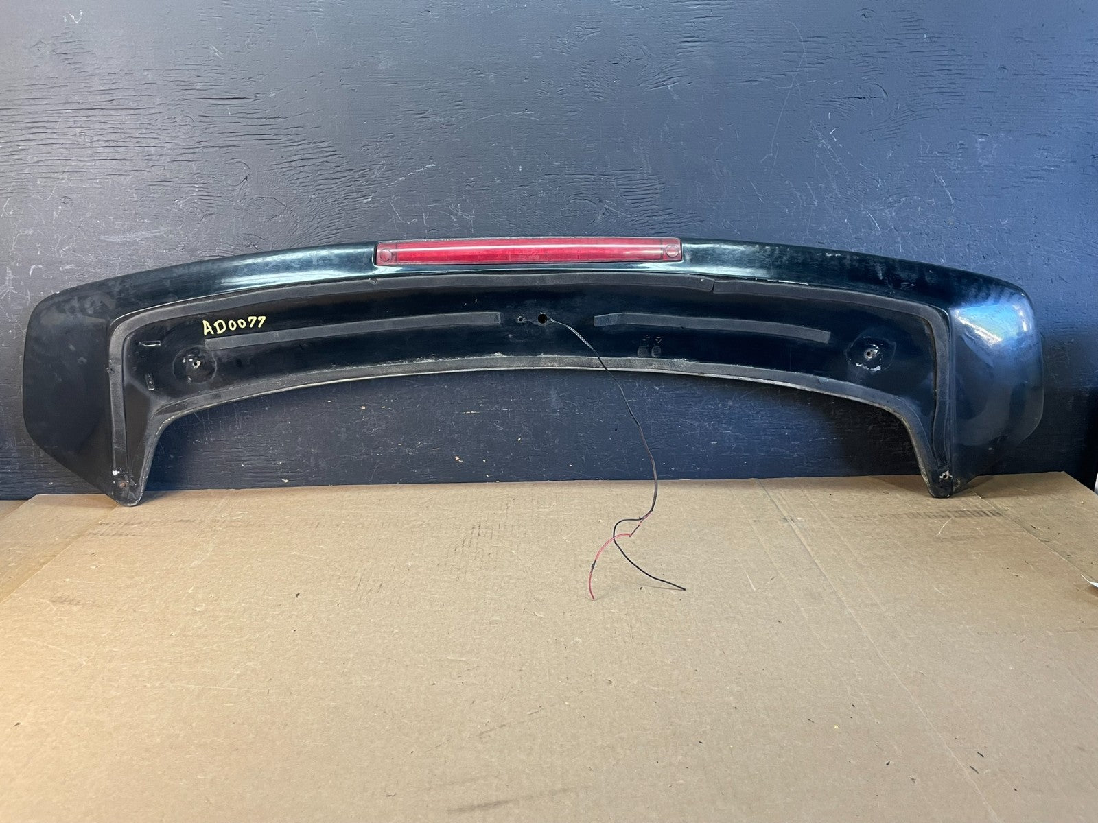 2003-2005 Infiniti G35 Coupe Rear Trunk LID Deck Spoiler Trim Wing AD0075
