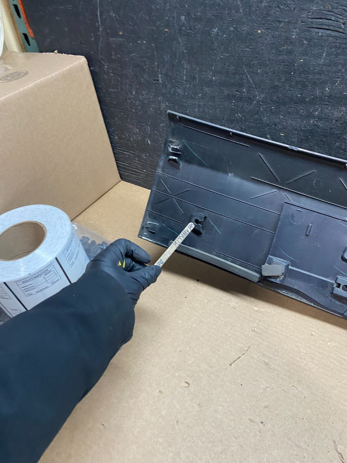 2011 to 2018 Dodge Grand Caravan Tail Gate Trim Molding With Camera OEM V7012 DG12
