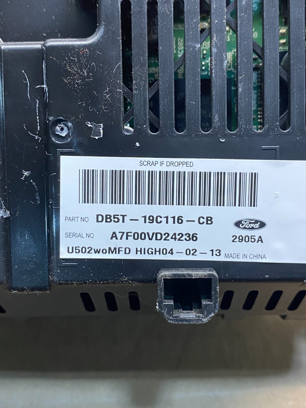 2011 to 2015 Ford Explorer 4.2" Radio Information Display Screen AD9526 DG2