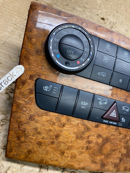 2006 2008 2009 Mercedes ML350 AC Temp Heater Climate Control OEM x1591  DG1