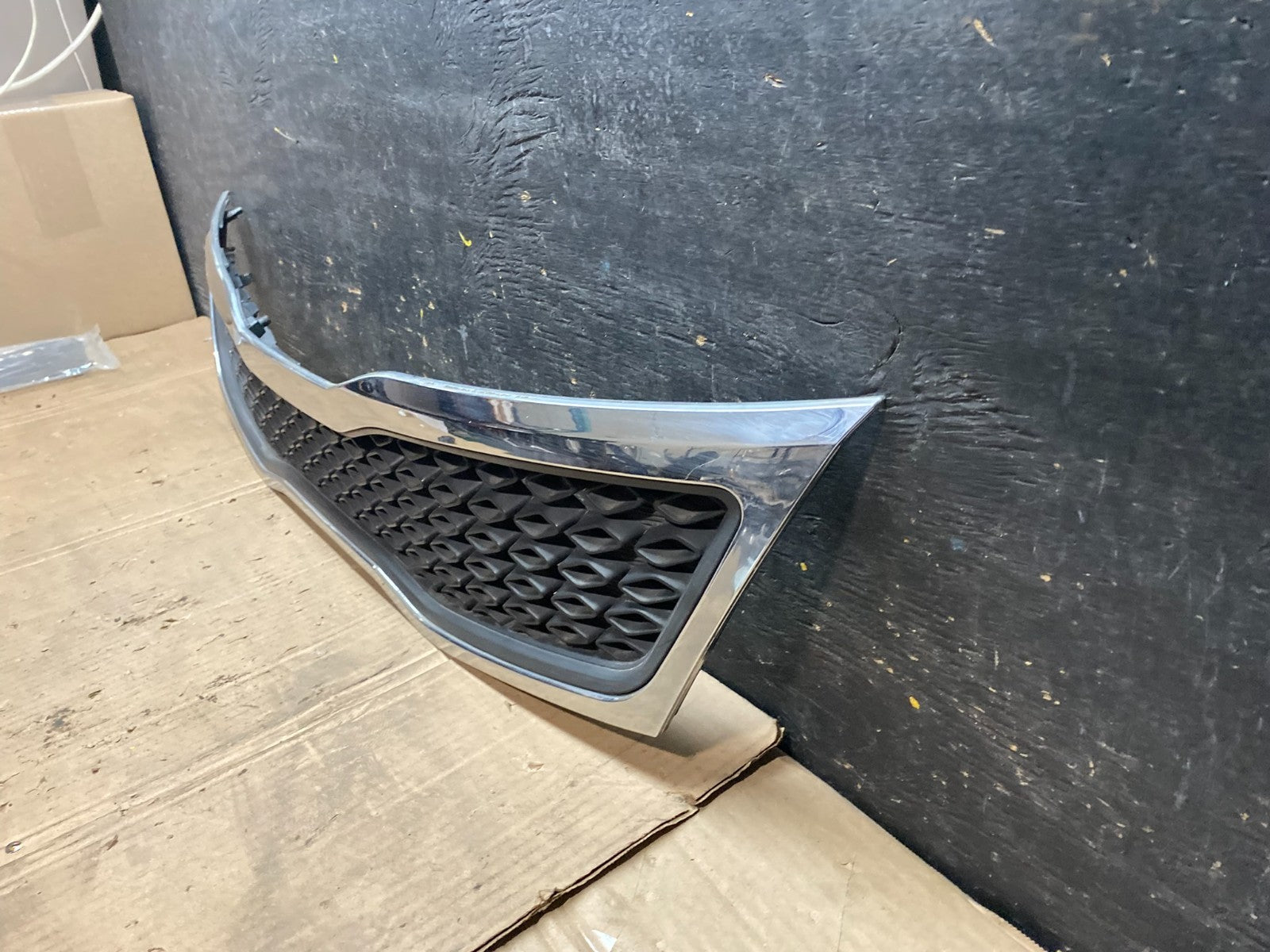 2011 2012 2013 Kia Optima Upper Grille Grill Chrome W2249 DG1