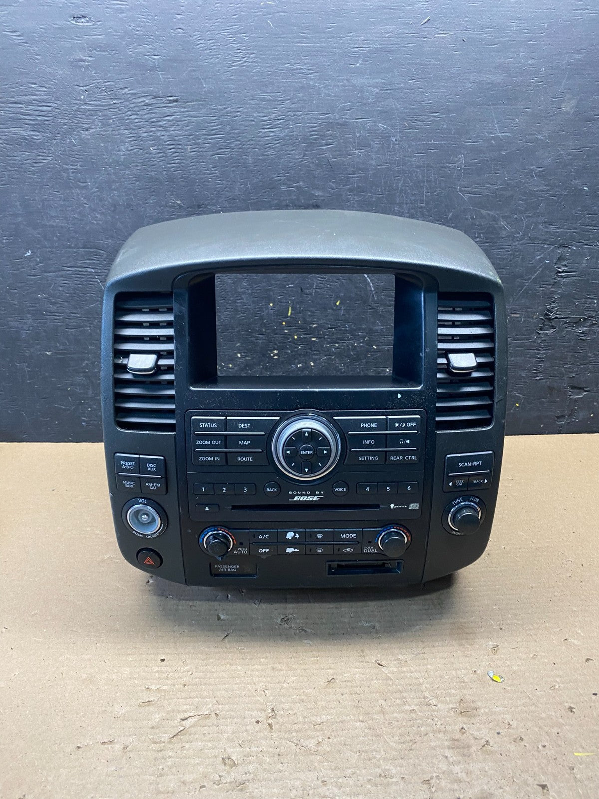 2008 2012 Nissan Pathfinder Radio A/C Heat Temperature Climate Control S6585 DG0