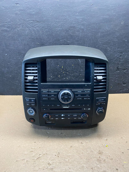 2008 2012 Nissan Pathfinder Radio A/C Heat Temperature Climate Control S6585 DG0