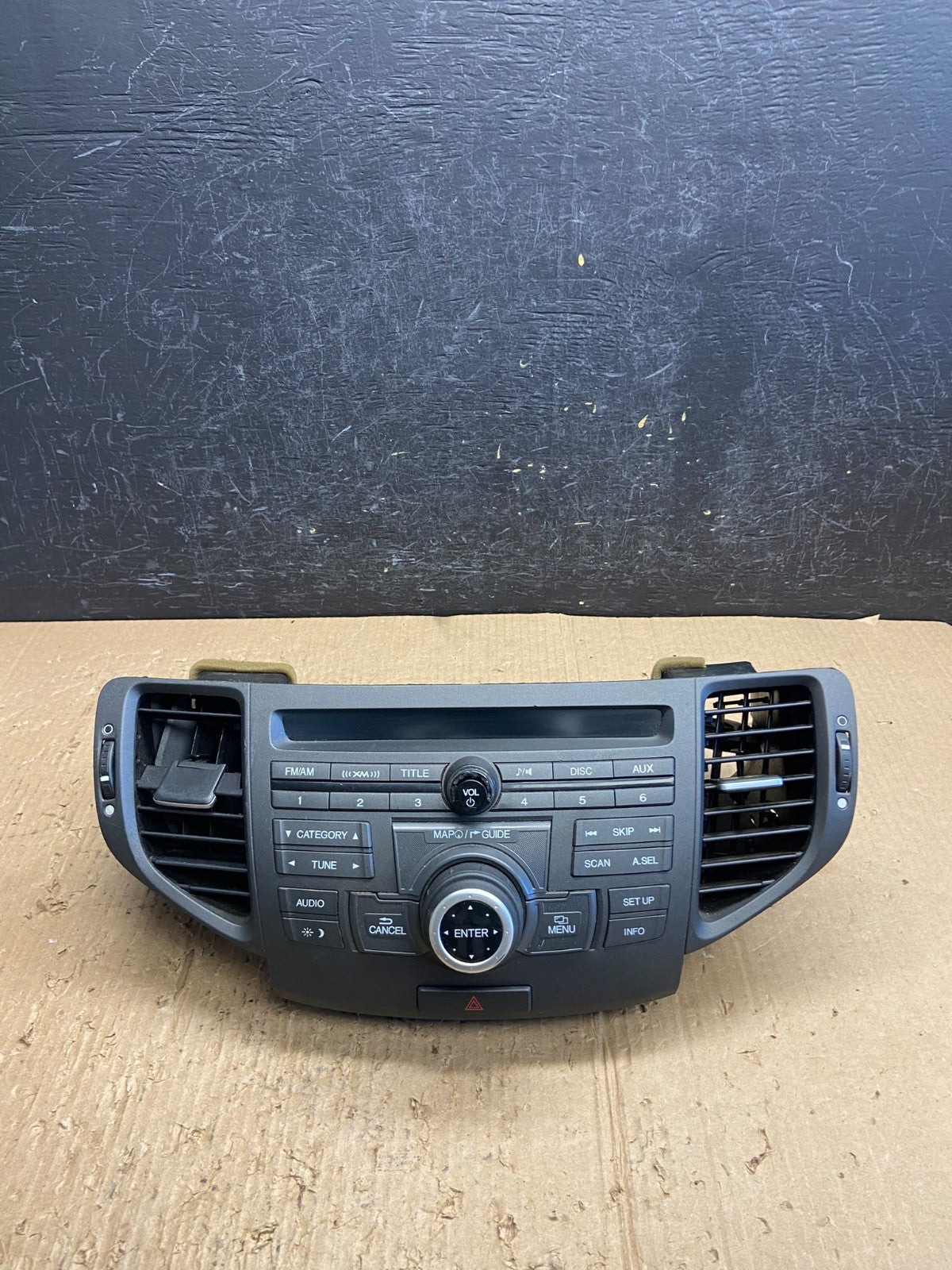 2009 to 2010 Acura TSX AM/FM CD Player Radio Audio System Air Vent af1702 DG0