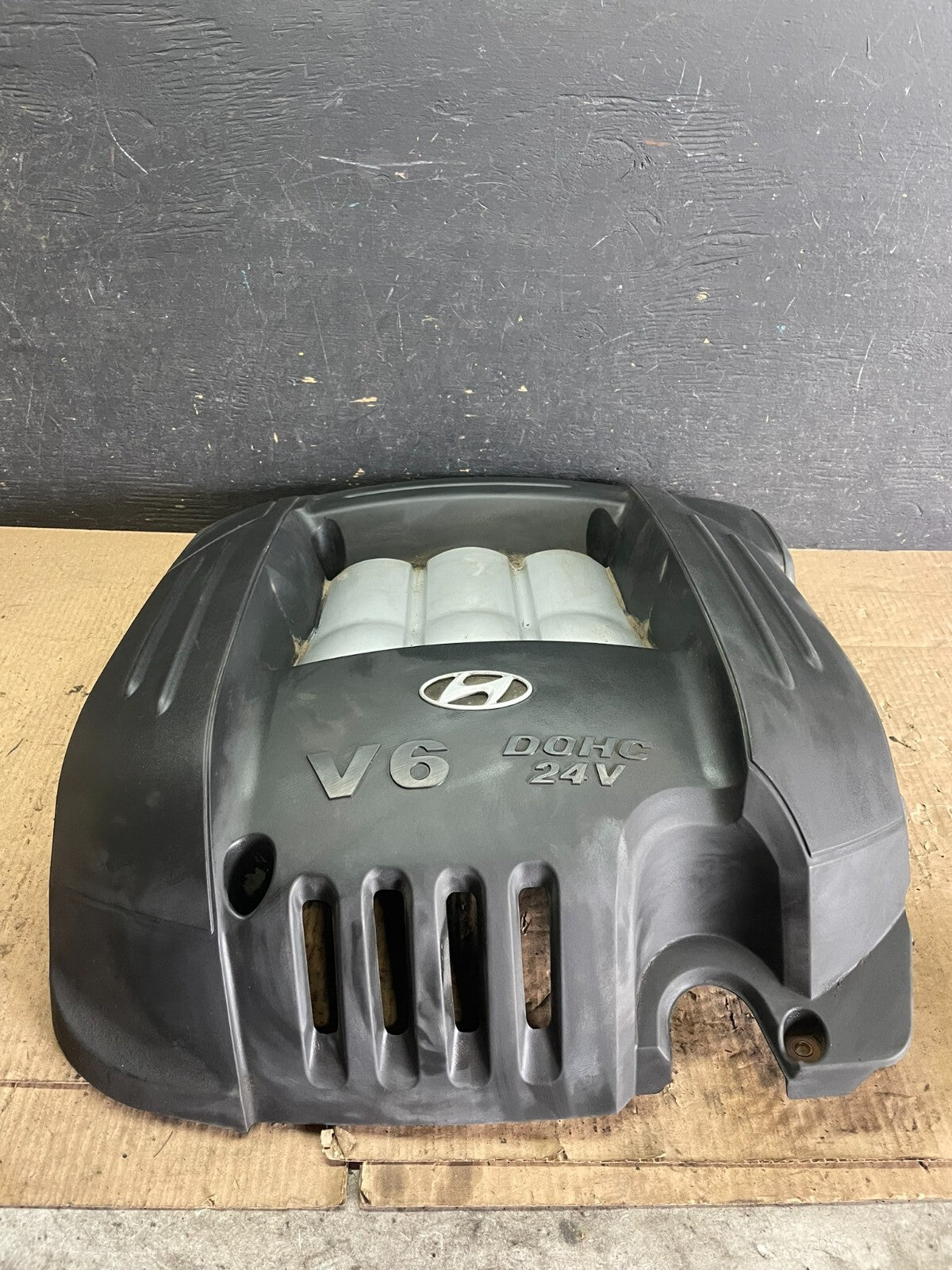 2001 - 2005 Hyundai Santa Fe 2.7L V6 Engine Motor Cover M8879 DG0