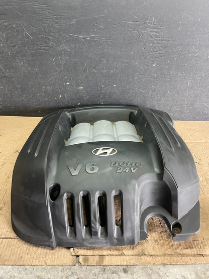 2001 - 2005 Hyundai Santa Fe 2.7L V6 Engine Motor Cover M8879 DG0