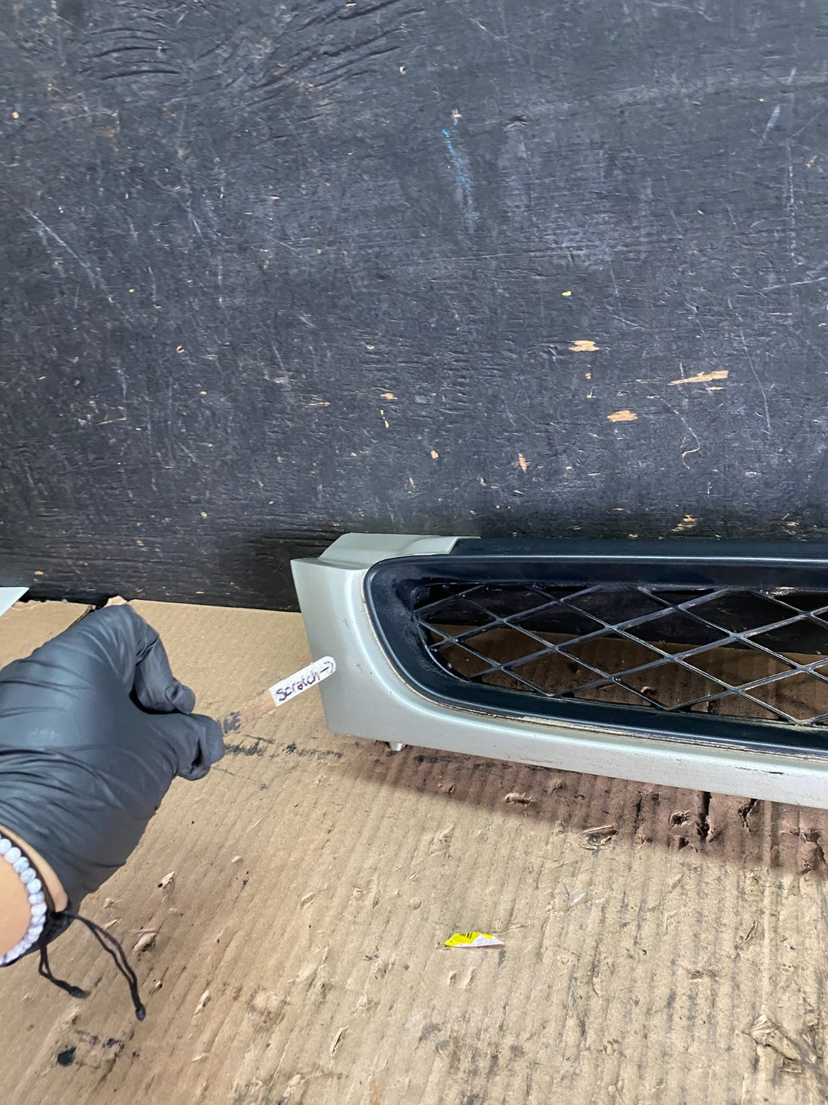1996 Subaru Impreza Front Upper Grille Grill Q3383 DG3