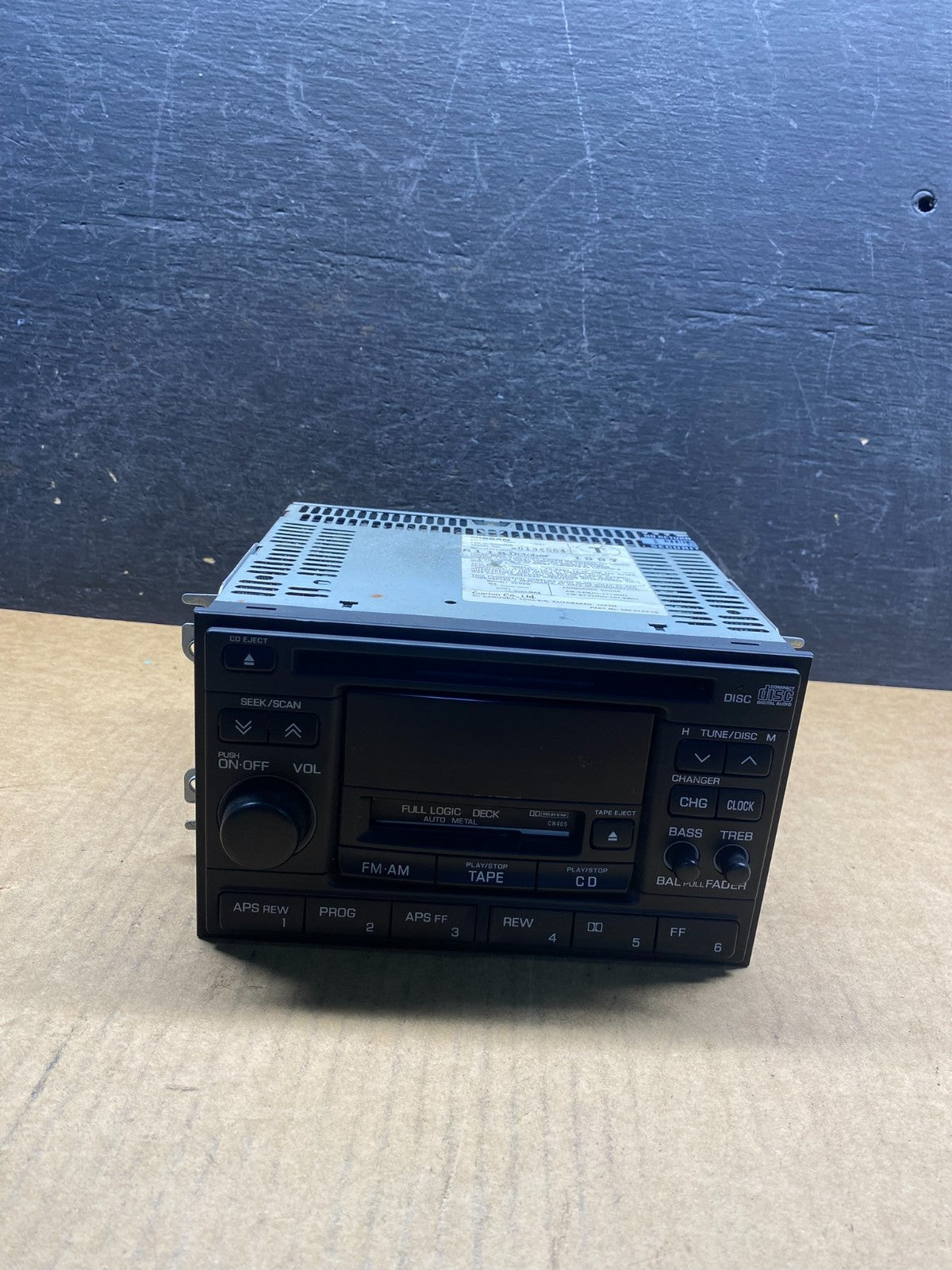 1998 to 2004 Nissan Pathfinder Am Fm Cd Player Radio Receiver AH4982 DG0