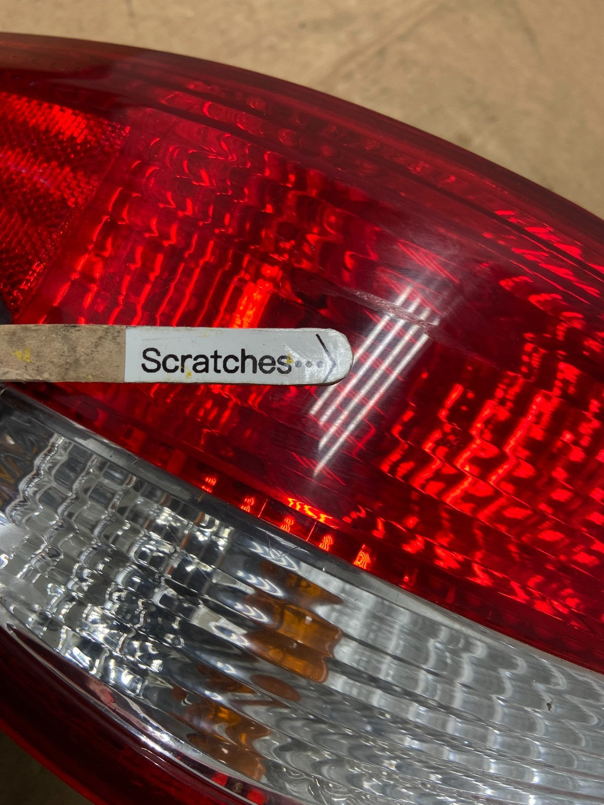 2003 to 2004 Honda Accord Sedan Left Driver Lh Side Tail light AA1463 PS3