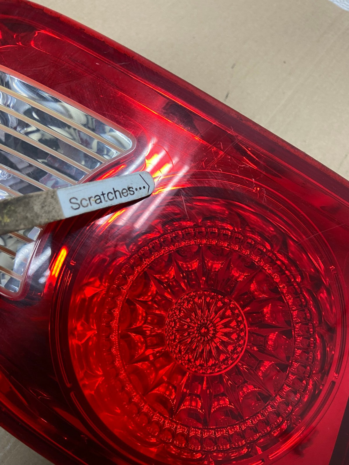 2007 2008 2009 Hyundai Santa Fe Left Driver LH Tail Light Inner AE6931 LK3