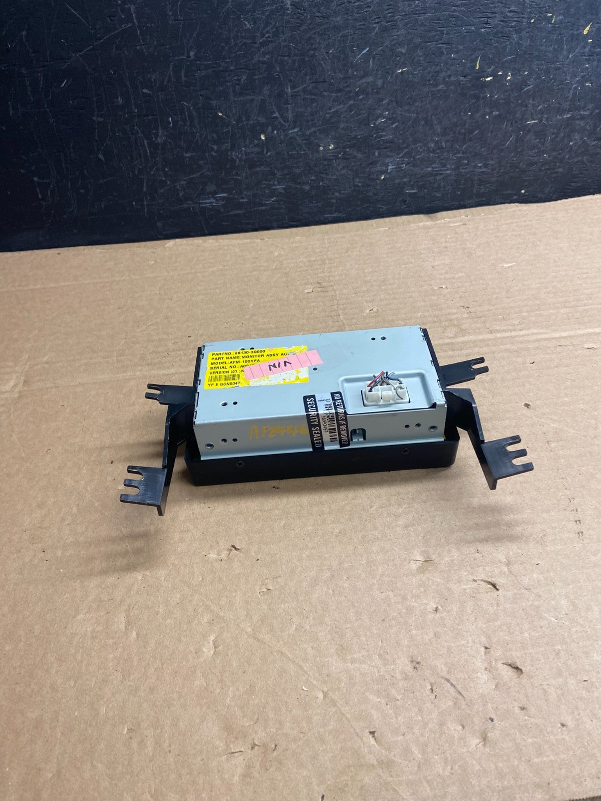 2011-2014 Hyundai Sonata Radio Information Display Screen AF2446 DG4