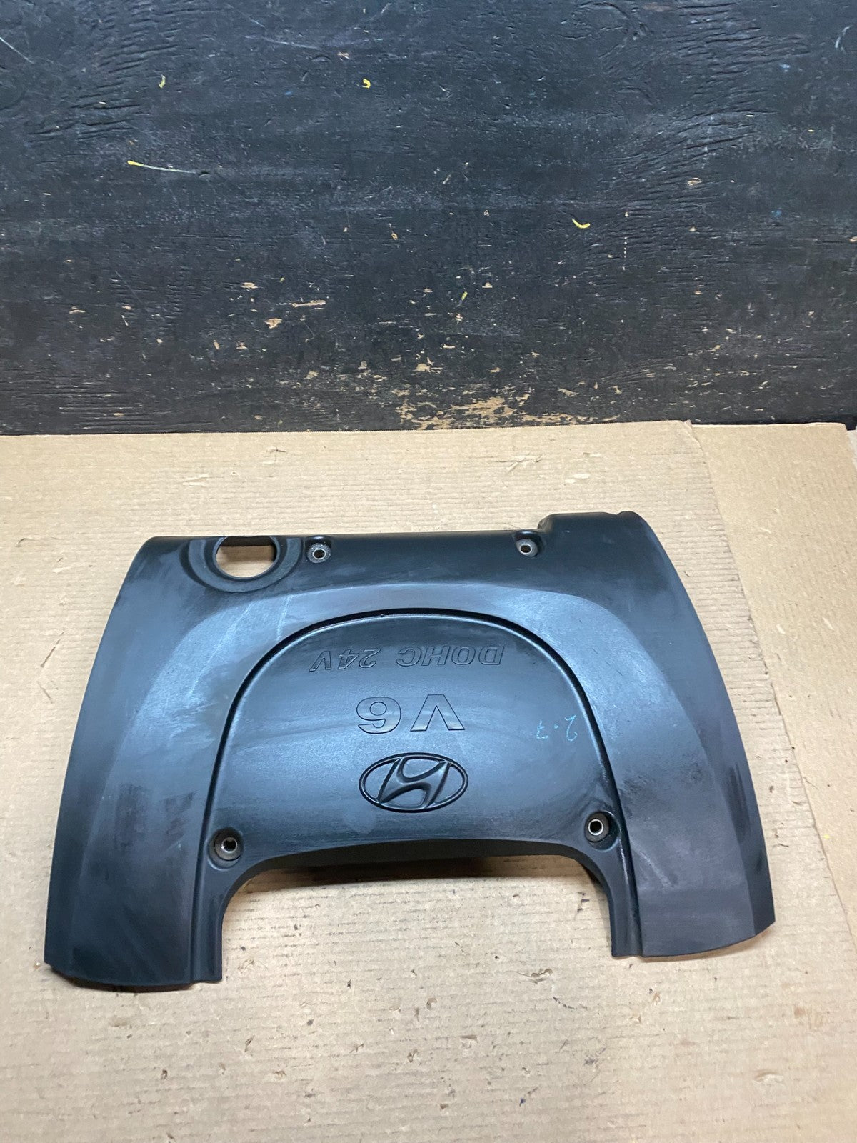 2002 to 2005 Hyundai Sonata 2.4L Engine Trim Cover Oem v7068 DG1