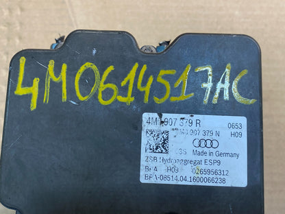 2016 to 2019 Audi Q7 ABS Anti-Lock Brake Pump Control Module af0006 DG6