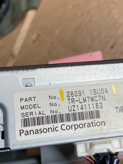 2011 - 2012 Infiniti G35 Information Display Screen 280911BU0A T6112 DG5