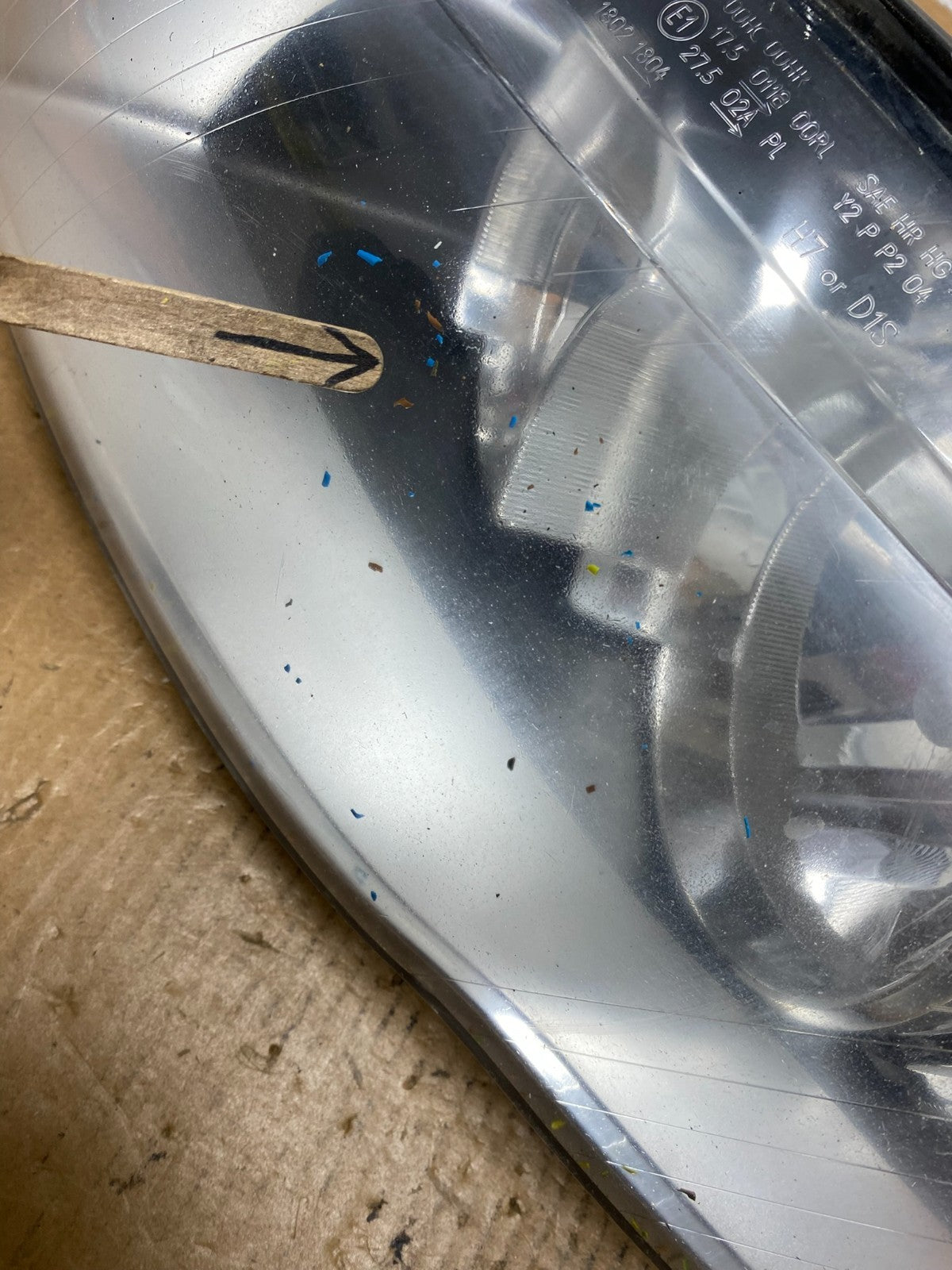 2006 2007 2008 Audi A4 Headlight Halogen Left Driver LH Side AE2674 DW5