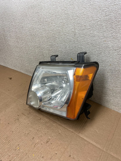 2005 - 2015 Nissan Xterra Driver Left LH Side Headlight AD2665 DW1